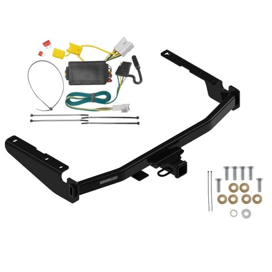 Trailer Tow Hitch For 14-19 Toyota Highlander Except XSE w/ Wiring Harness Kit