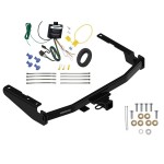 Trailer Tow Hitch For 18-22 Lexus Rx350L Except with Twin-Tip Exhaust w/ Wiring Harness Kit