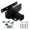 Trailer Hitch w/ Wiring For 07-17 Jeep Wrangler 2018 Wrangler JK Except w/Right Hand Drive Class 3 2" Tow Receiver Tekonsha