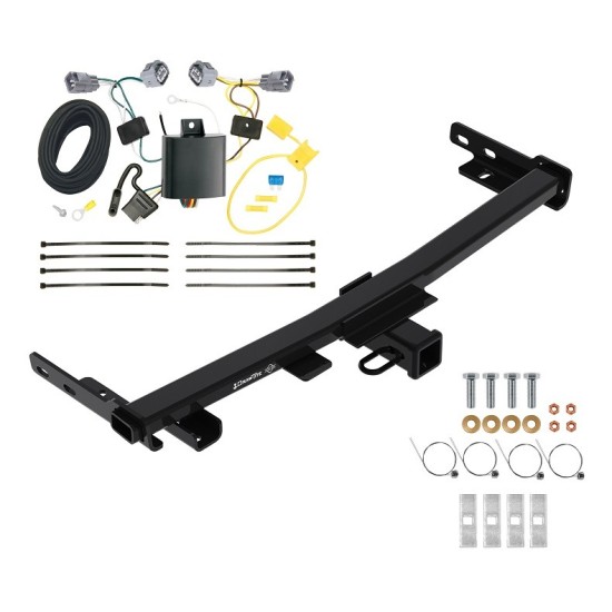 Trailer Tow Hitch For 14-18 Jeep Cherokee Trailhawk w/ Wiring Harness Kit