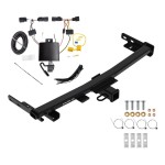 Trailer Tow Hitch For 19-23 Jeep Cherokee Trailhawk w/ Wiring Harness Kit