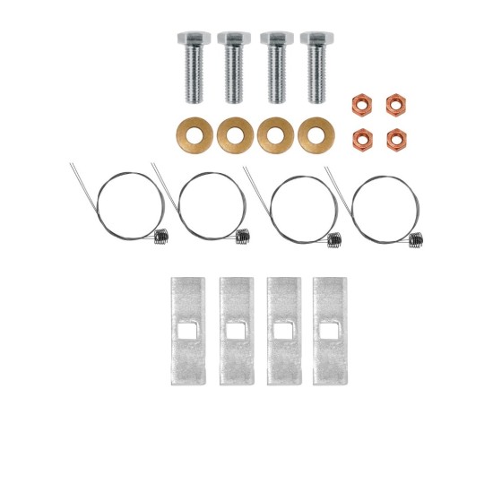 Trailer Tow Hitch Hardware Fastener Kit For 14-23 Jeep Cherokee Trailhawk 2" Receiver Class 3