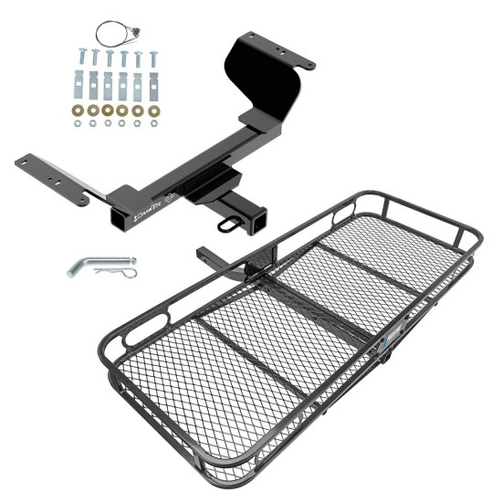 Trailer Tow Hitch For 18-24 Chevy Equinox 18-23 GMC Terrain Except Diesel Basket Cargo Carrier Platform w/ Hitch Pin