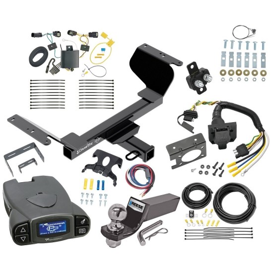 Trailer Hitch Tow Package Prodigy P3 Brake Control For 18-22 Chevrolet Equinox Premier, Except Models w/1.6L Diesel w/ 7-Way RV Wiring 2" Drop Mount 2" Ball Class 3 2" Receiver Draw-Tite Tekonsha