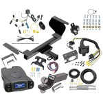 Trailer Hitch Tow Package Prodigy P3 Brake Control For 18-23 GMC Terrain Except Diesel w/ 7-Way RV Wiring 2" Drop Mount 2" Ball Class 3 2" Receiver Draw-Tite Tekonsha