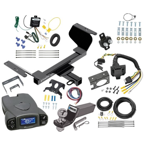 Trailer Hitch Tow Package Prodigy P3 Brake Control For 21-22 Chevrolet Equinox Premier, Except Models w/1.6L Diesel w/ 7-Way RV Wiring 2" Drop Mount 2" Ball Class 3 2" Receiver Draw-Tite Tekonsha