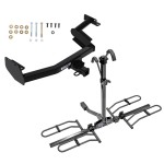 Trailer Tow Hitch For 20-24 Hyundai Palisade KIA Telluride Platform Style 2 Bike Rack  