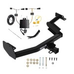 Trailer Tow Hitch For 23-24 Hyundai Palisade w/ Plug & Play Wiring Kit Class 3 2" Receiver Draw-Tite