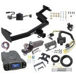 Trailer Hitch Tow Package Prodigy P3 Brake Control For Trailer Tow Hitch For 20-22 Hyundai Palisade KIA Telluride w/ 7-Way RV Wiring 2" Drop Mount 2" Ball Class 3 2" Receiver Draw-Tite Tekonsha