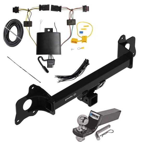 Trailer Tow Hitch For 21-23 Tesla Y Complete Package w/ Wiring and 2" Ball