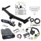 Trailer Hitch Tow Package Prodigy P3 Brake Control For 14-21 Jeep Grand Cherokee 2022 WK Old Body Style w/ 7-Way RV Wiring 2" Drop Mount 2" Ball Class 4 2" Receiver Draw-Tite Tekonsha