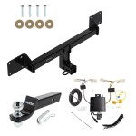 Trailer Tow Hitch For 2021-2023 Ford Bronco Sport Complete Package w/ Wiring and 2" Ball