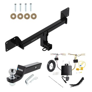 Trailer Tow Hitch For 2021-2023 Ford Bronco Sport Complete Package w/ Wiring and 2" Ball