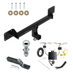 Trailer Tow Hitch For 2021-2023 Ford Bronco Sport Complete Package w/ Wiring and 1-7/8" Ball