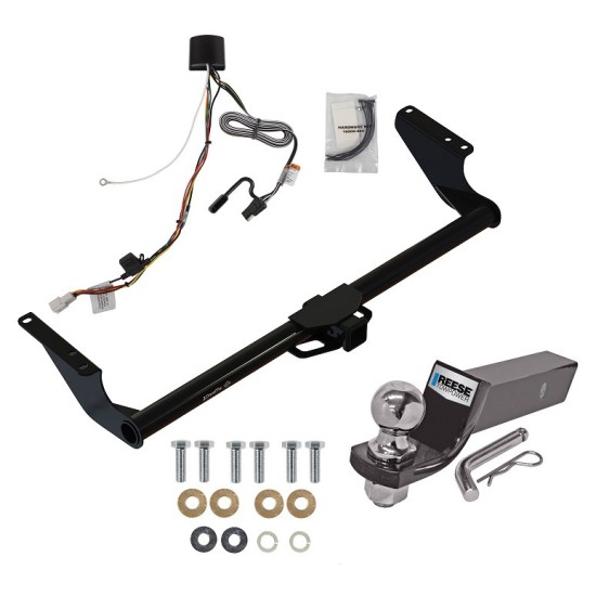 Tow Package For 21-24 Toyota Sienna Trailer Hitch w/ Wiring 2" Drop Mount 2" Ball 2" Receiver 