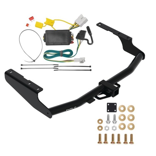 Trailer Tow Hitch For 14-19 Toyota Highlander Except XSE w/ Wiring Harness Kit