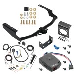 For 2014-2019 Toyota Highlander Trailer Hitch Tow PKG w/ Pro Series Pilot Brake Control + 7-Way RV Wiring By Draw-Tite