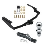 For 2014-2019 Toyota Highlander Trailer Hitch Tow PKG w/ Ball Mount w/ 2" Drop + 1-7/8" Ball By Draw-Tite