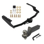 For 2018-2019 Lexus RX350L Trailer Hitch Tow PKG + Interlock Tactical Starter Kit w/ 2" Drop & 2" Ball (For Prepped w/Factory Tow Plug (See Instructions Prior to Installation) Models) By Draw-Tite