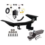 Trailer Tow Hitch For 22-25 Acura MDX Class 4 Complete Package w/ Wiring and 2" Ball