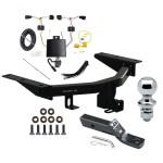 Trailer Tow Hitch For 22-25 Acura MDX Class 4 Complete Package w/ Wiring and 1-7/8" Ball