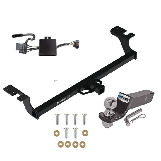 Trailer Tow Hitch For 22-24 KIA Carnival Complete Package w/ Wiring and 2" Ball