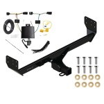 Trailer Tow Hitch For 21-24 Genesis GV80 w/ Plug & Play Wiring Kit Class 4 2" Receiver Draw-Tite