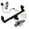 Trailer Tow Hitch For 22-24 Mitsubishi Eclipse Cross Complete Package w/ Wiring and 2" Ball