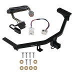 Trailer Hitch w/ Wiring For 22-23 Nissan Pathfinder 2022 Infiniti QX60 Class 4 2" Tow Receiver Draw-Tite Tekonsha