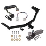 Trailer Tow Hitch For 22-23 Nissan Pathfinder 2022 Infiniti QX60 Complete Package w/ Wiring and 2" Ball