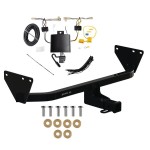 Trailer Tow Hitch For 22-23 Mitsubishi Outlander w/ Plug & Play Wiring Kit Class 3 2" Receiver Draw-Tite