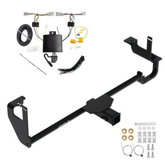 Trailer Tow Hitch For 19-24 Lexus UX250h w/ Plug & Play Wiring Kit Class 3 2" Receiver Draw-Tite