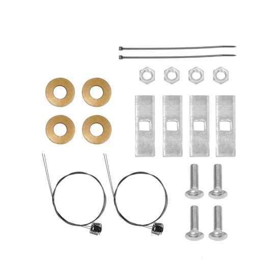 Hardware Kit For 19-24 Lexus UX250h 25-25 UX300h Class 3 2" Receiver Draw-Tite