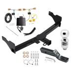 Trailer Tow Hitch For 18-23 Volkswagen Tiguan Complete Package w/ Wiring and 2" Ball