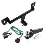 For 2020-2023 Buick Encore GX Trailer Hitch Tow PKG w/ 4-Flat Wiring + Starter Kit Ball Mount w/ 2" Drop & 2" Ball (For Essence w/Active Towplug Models) By Draw-Tite