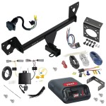 For 2021-2023 Chevrolet Trailblazer Trailer Hitch Tow PKG w/ Pro Series POD Brake Control + Generic BC Wiring Adapter + 7-Way RV Wiring (Excludes: w/LED Taillights Models) By Draw-Tite