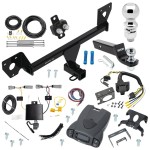 For 2021-2023 Chevrolet Trailblazer Trailer Hitch Tow PKG w/ Tekonsha Prodigy P3 Brake Control + 7-Way RV Wiring + 2" & 2-5/16" Ball & Drop Mount (Excludes: w/LED Taillights Models) By Draw-Tite