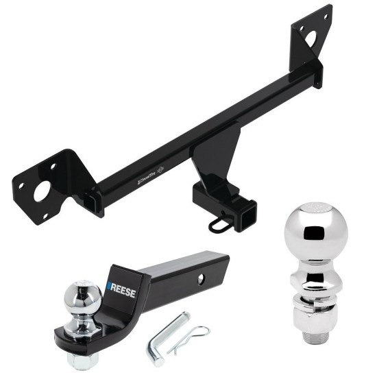 For 2021-2023 Chevrolet Trailblazer Trailer Hitch Tow PKG w/ Starter Kit Ball Mount w/ 2" Drop & 2" Ball + 2-5/16" Ball (Excludes: w/LED Taillights Models) By Draw-Tite