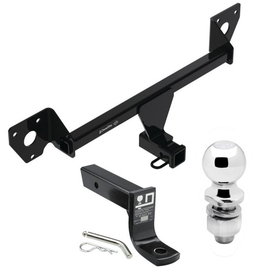 For 2020-2023 Buick Encore GX Trailer Hitch Tow PKG w/ Ball Mount w/ 4" Drop + 2" Ball (For Essence w/Active Towplug Models) By Draw-Tite