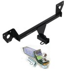 For 2021-2023 Chevrolet Trailblazer Trailer Hitch Tow PKG w/ Starter Kit Ball Mount w/ 2" Drop & 1-7/8" Ball (Excludes: w/LED Taillights Models) By Draw-Tite