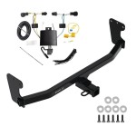 Trailer Tow Hitch For 22-23 KIA EV6 w/ Plug & Play Wiring Kit Class 3 2" Receiver Draw-Tite