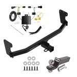 Trailer Tow Hitch For 22-23 KIA EV6 Complete Package w/ Wiring and 2" Ball