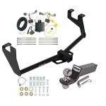 Trailer Tow Hitch For 13-16 Chevrolet Trax 17-22 Trax LS w/ Wiring + 2" Ball Class 3