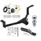 Trailer Tow Hitch For 16-22 Honda HR-V 2" Receiver Complete Package w/ Wiring and 1-7/8" Ball