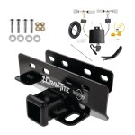 Trailer Tow Hitch For 21-24 Ford Bronco w/LED Taillights Except Models w/OEM Hitch w/ Plug & Play Wiring Kit Class 3 2" Receiver Draw-Tite