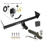 Trailer Tow Hitch For 23-24 Mazda CX-50 Deluxe Package Wiring 2" Ball Mount and Lock