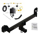 Trailer Tow Hitch For 16-22 Mercedes GLC300 All Styles w/ Plug & Play Wiring Kit