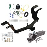 Trailer Tow Hitch For 23-25 Honda HR-V Complete Package w/ Wiring and 2" Ball