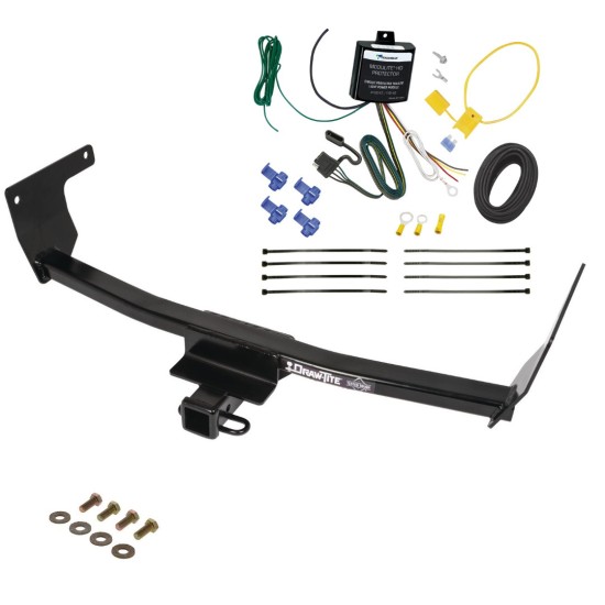 Trailer Tow Hitch For 21-24 Lexus NX250 NX350 NX350h NX450h+ Complete Package w/ Wiring and 1-7/8" Ball