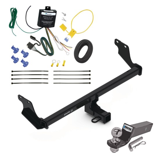 Trailer Tow Hitch For 23-24 Dodge Hornet Except R/T w/ Wiring + 2" Ball Class 3